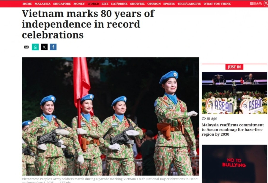 Vietnam’s 80th National Day celebrations draw global media attention